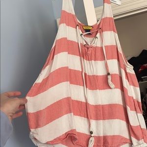 Striped tank top